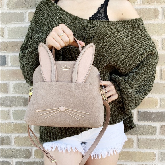 Gaby’sBags👜💕-NWT Kate Spade Rabbit Satchel - Picture 5 of 8